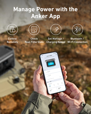 Anker SOLIX C800X Portable Power Station 768Wh | 1200W | A1755111