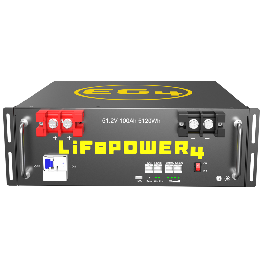 EG4 LifePower4 V2 Lithium Battery | 48V 100AH | Server Rack Battery