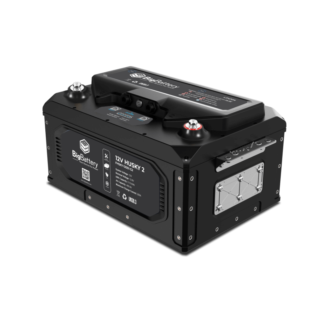 BigBattery 12V HUSKY 2 LiFePO4 Battery | 400Ah | 5.12kWh