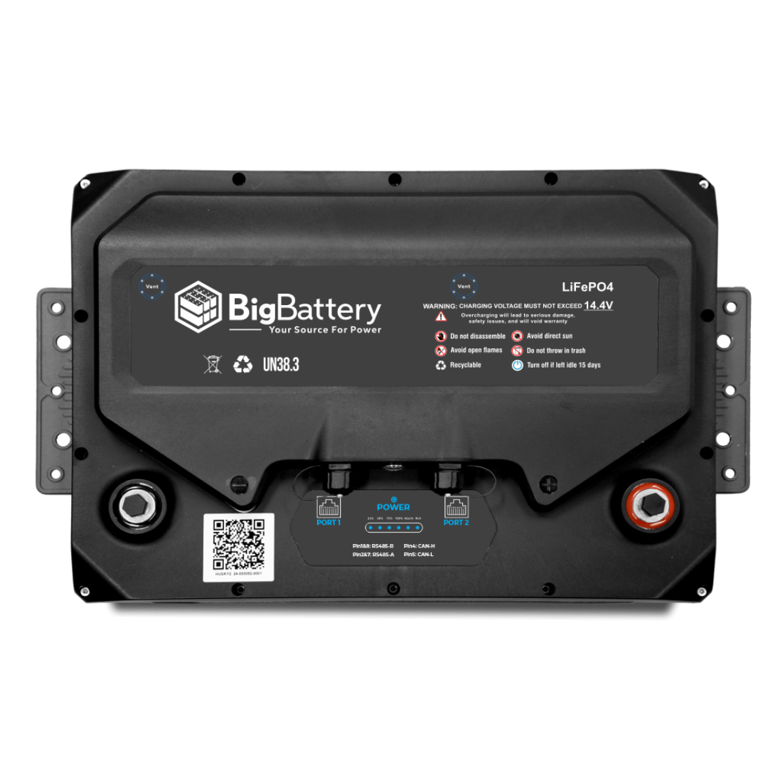 BigBattery 12V HUSKY 2 LiFePO4 Battery | 400Ah | 5.12kWh