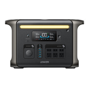 Anker SOLIX F1500 Portable Solar Battery Generator + up to 400W Anker Solar Panels [KIT-AK004]