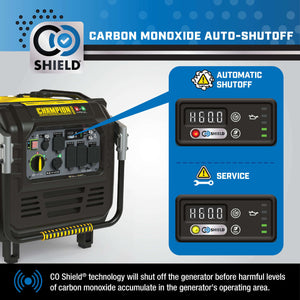 Champion 8500 Watt Dual Fuel Inverter Generator with Electric Start