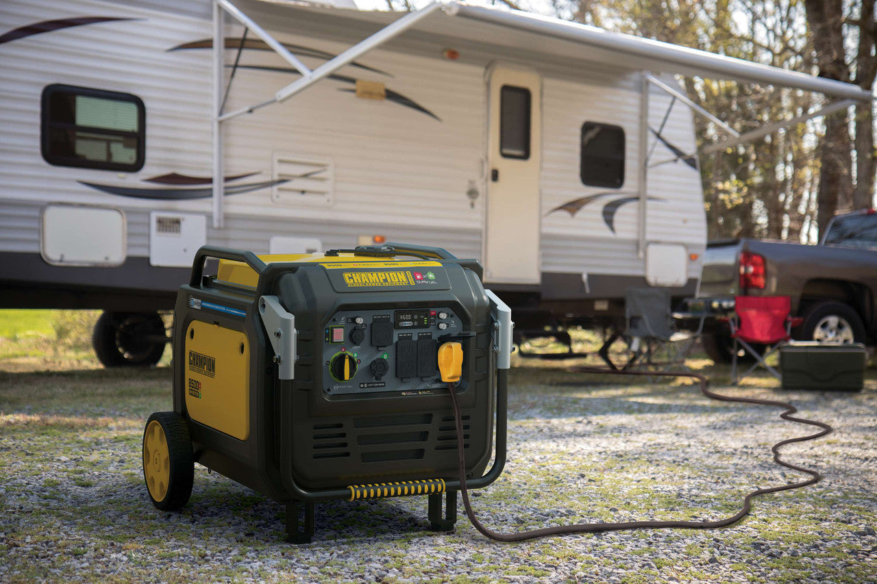 Champion 8500 Watt Dual Fuel Inverter Generator with Electric Start