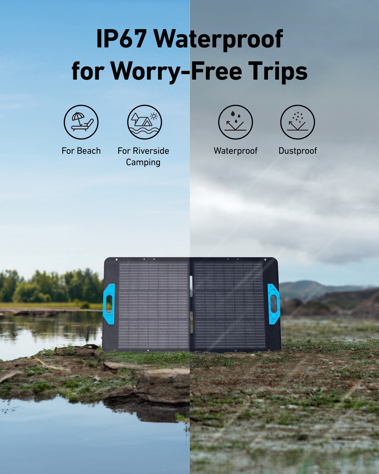 Anker SOLIX 100W Foldable Solar Panel