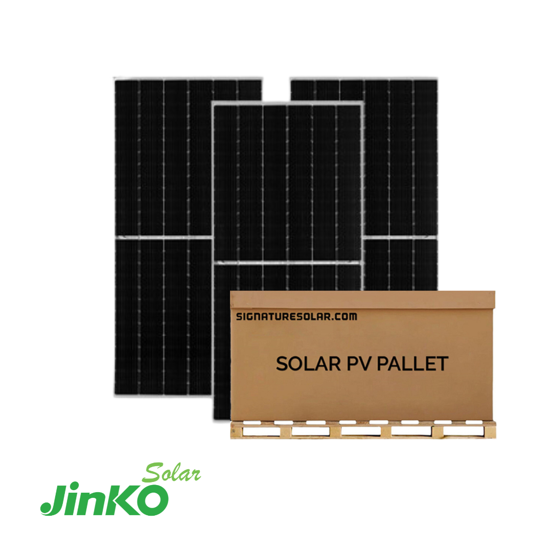 Pallet of Jinko Eagle 460W Bifacial Solar Panels | 27 Panels
