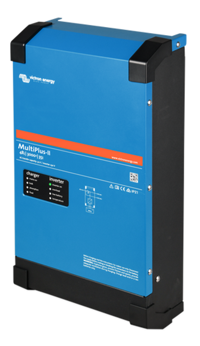 Victron MultiPlus-II 48/3000 | UL Listed | 48V Input | 3000VA Output 120V | 35A Charger | Transfer Switch