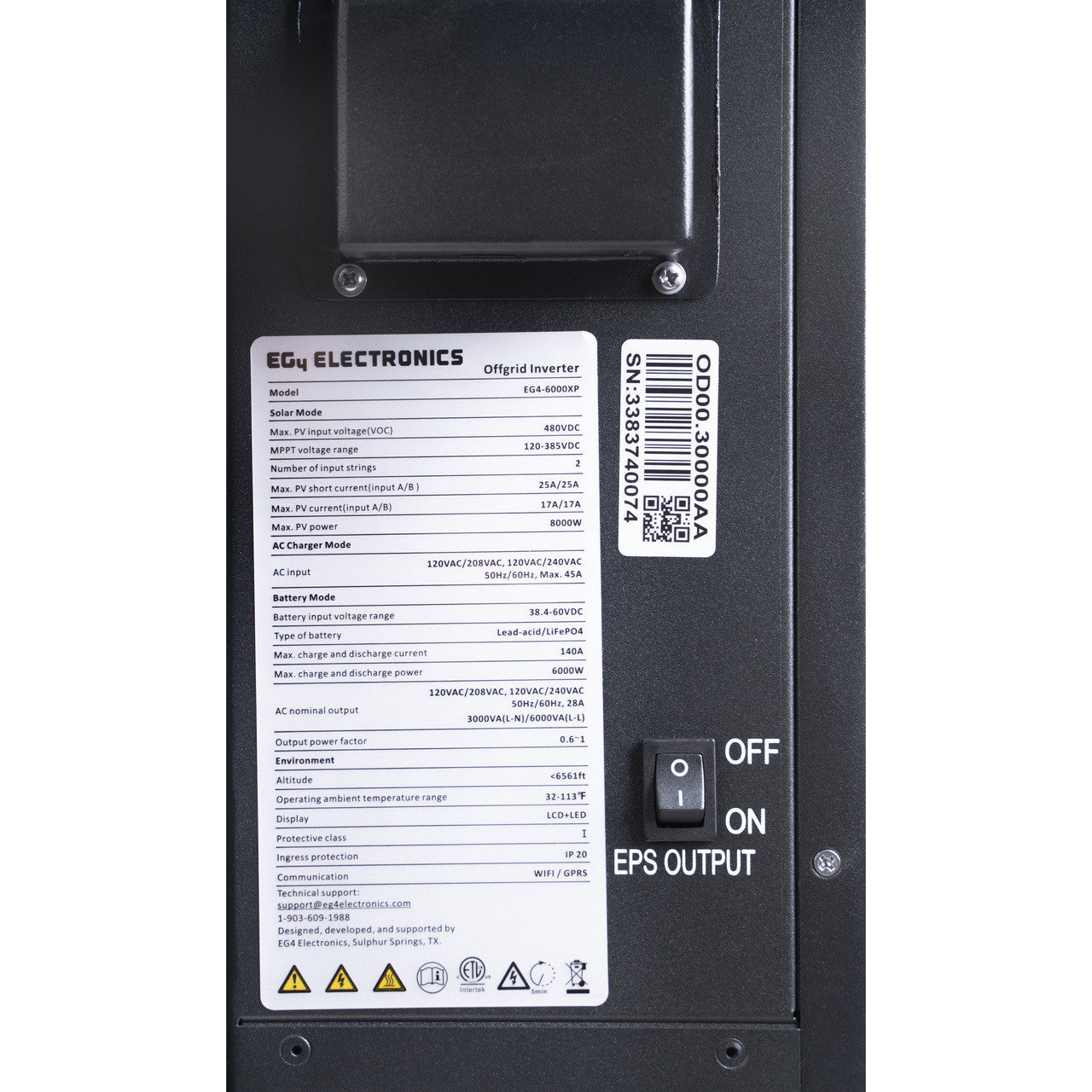 EG4 6000XP Off-Grid Inverter