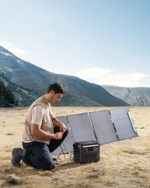 Anker SOLIX C1000X Portable Solar Battery Generator + up to 400W Anker Solar Panels [KIT-AK003]