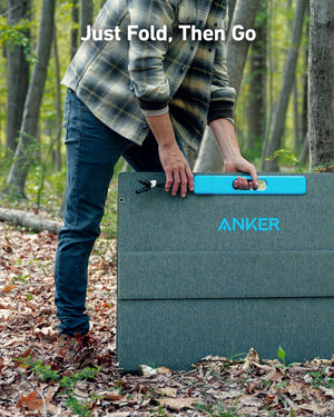 Anker SOLIX F2600 Portable Solar Battery Generator 2560Wh | 2400W + up to 400W Anker Solar Panels [KIT-AK001]