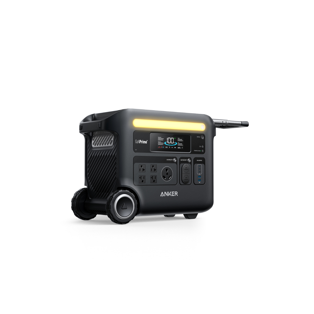 Anker SOLIX F2600 Portable Solar Battery Generator 2560Wh | 2400W + up to 400W Anker Solar Panels [KIT-AK001]