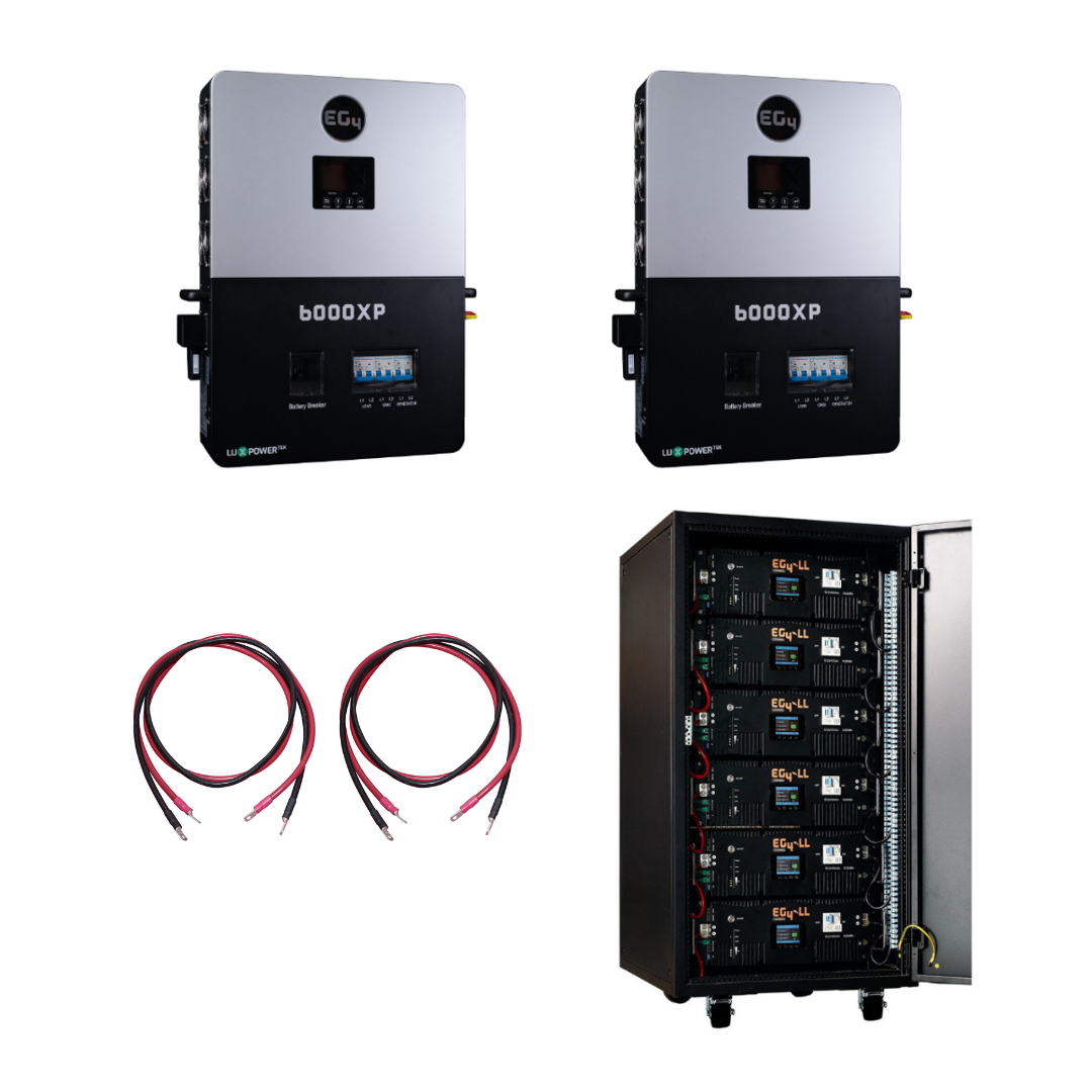 Off-Grid EG4 System Bundle - 12kW Output | 6x EG4 Server Rack Batteries [BNDL-E0008]