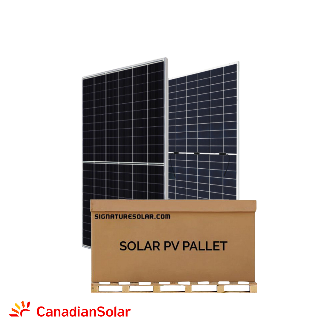 Canadian Solar 695W Pallet of TOPcon Solar Panels | 31 Panels
