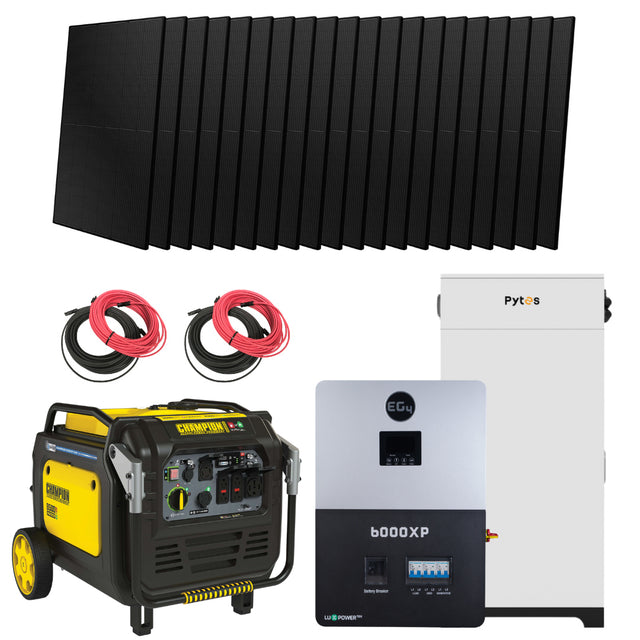 Off-Grid Essential Solar Power Kit {KIT-E0020}