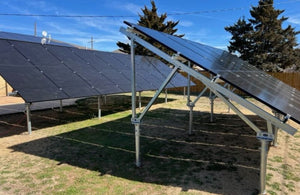 Chiko USA GroundFlex U2V Solar Panel Ground Mount Kit | Large Module Version