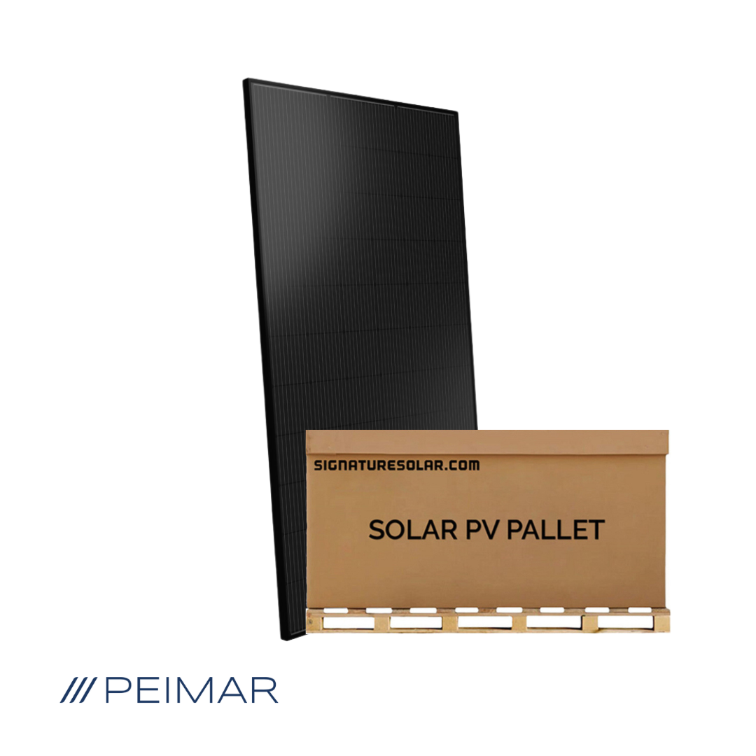 Pallet of Peimar 500W Mono PERC Solar Panels | 31 Panels