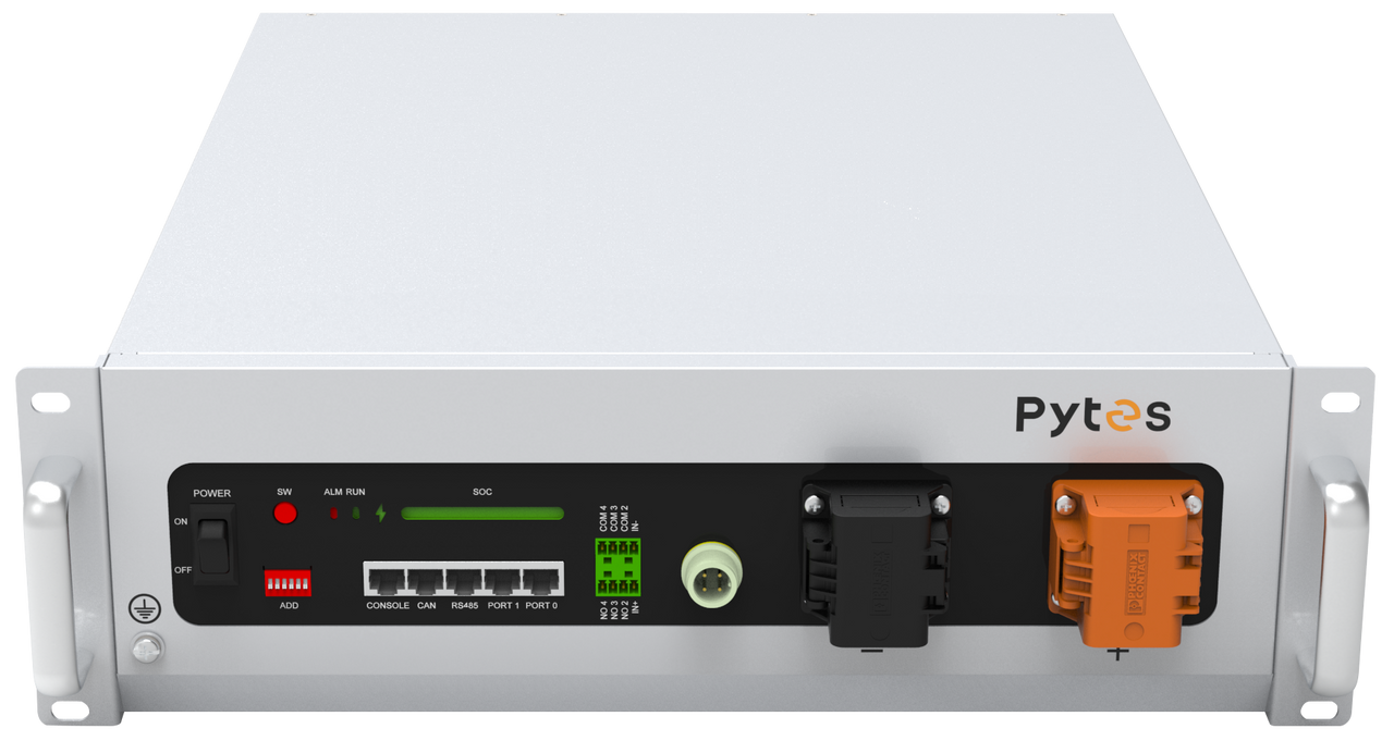 Pytes V5 LiFePO4 Battery | 5.12kWh | 51.2V | 100Ah | Lithium Iron Phosphate