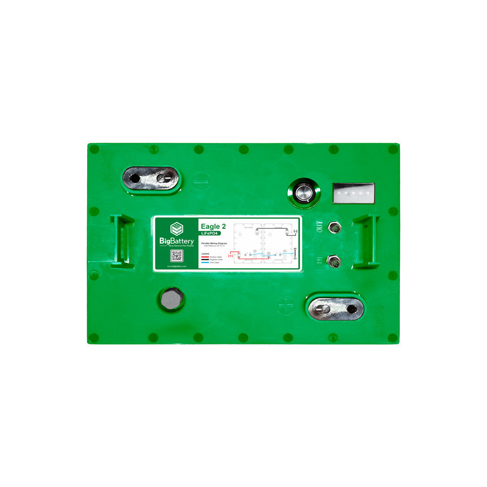BigBattery | 48V 2x EAGLE 2 LiFePO4 Battery + Charger and Battery Monitor [BNDL-B0013]